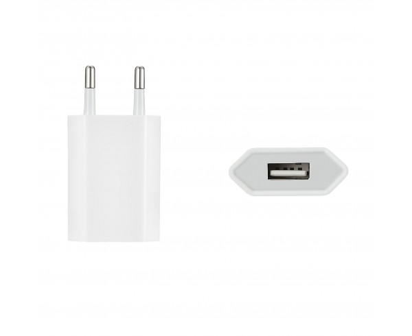 Chargeur secteur 1USB 1A - WE
