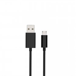 Câble USB/Micro USB coudé noir