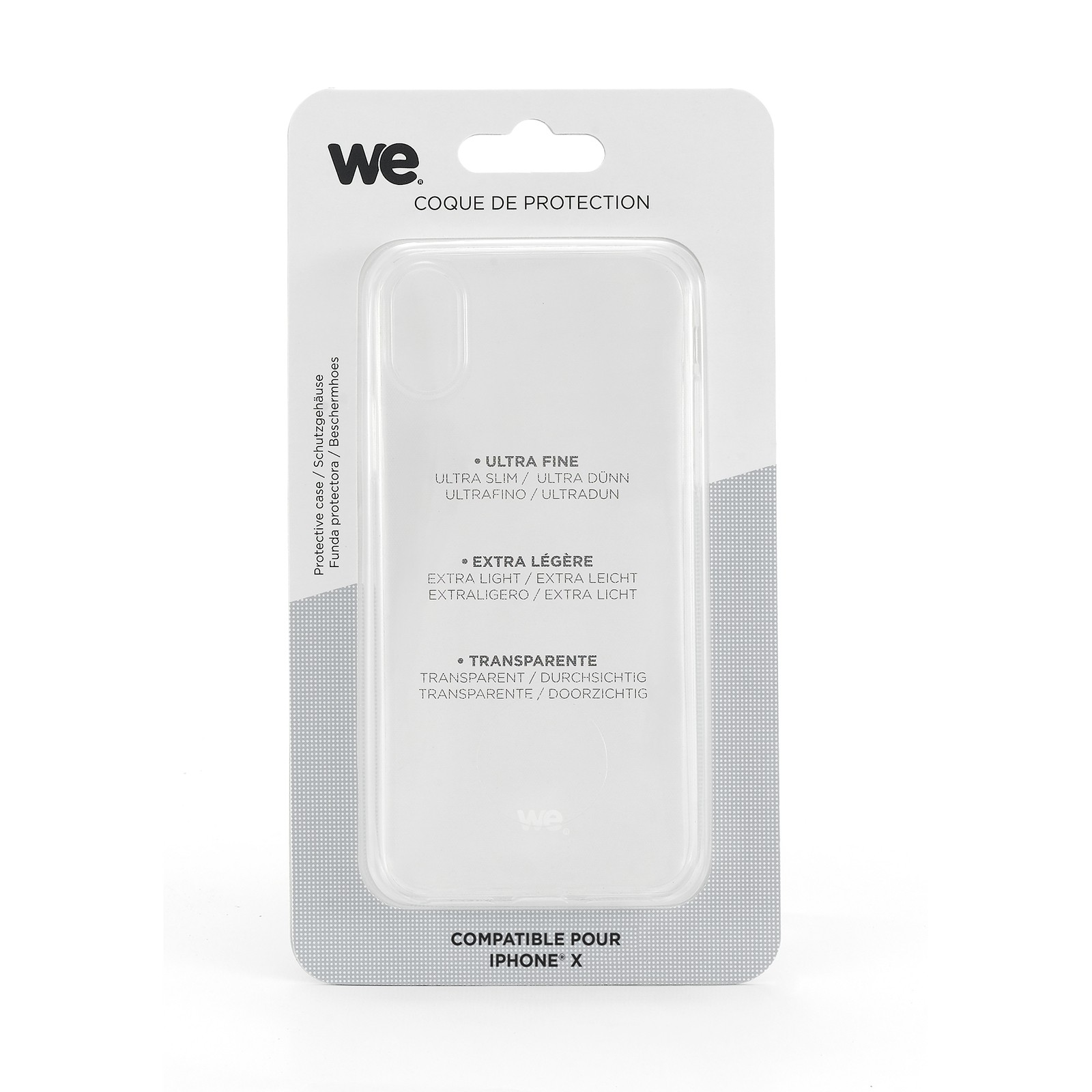 tpu transparent silicone coque pour iphone xs