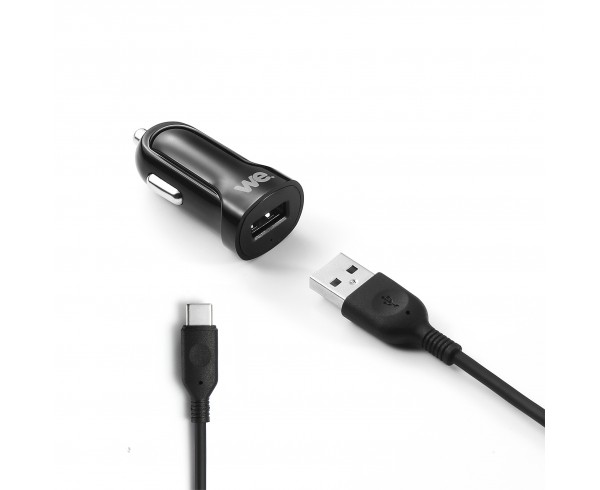 Bundle chargeur voiture + câble USB/USBC