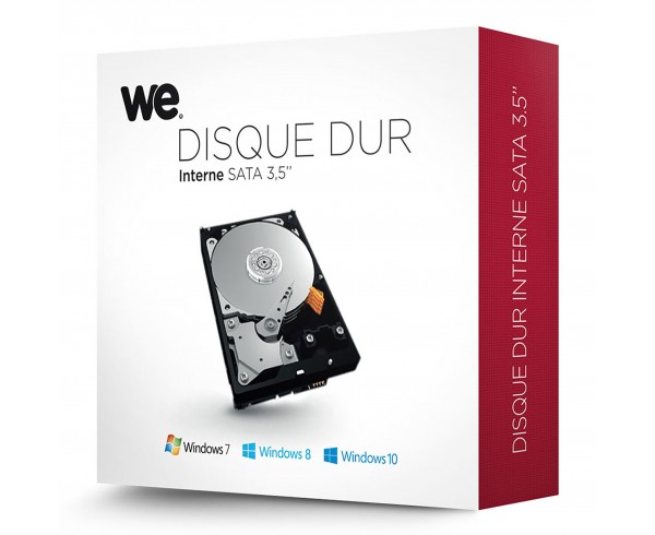 Disque dur interne 3,5'' 3 To en Retail WE