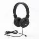 Casque Filaire Noir avec Micro