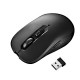Souris 2-en-1 - 2.4GHz + Bluetooth 4.0 - 1600 DPI - Noir