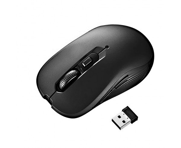 Souris 2-en-1 - 2.4GHz + Bluetooth 4.0 - 1600 DPI - Noir