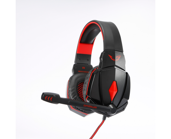 WE Gamium Micro Casque Gaming avec micro omnidirectionnel et