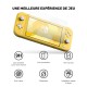 We - WE Protection d'écran Nintendo Switch Lite en Verre Trempé - Vitre  Ultra Resistant 9H - Anti-Rayures Transparent - avec kit de Nettoyage -  Housse, étui tablette - Rue du Commerce