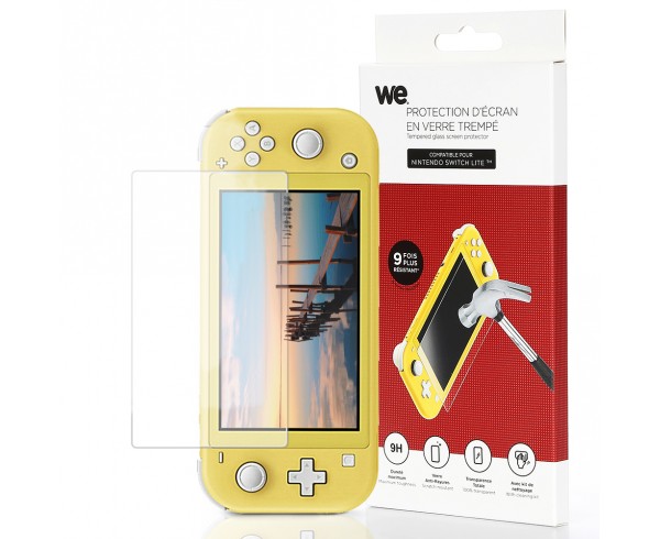 Protection d'écran premium en verre trempé pour Nintendo Switch Lite,  Transparent - The Kase