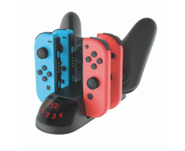 Dock de charge pour manettes Switch 5 en 1 - 4 Joy-Con + 1 manette pro