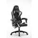 WE Gamium Fauteuil gamer ajustable avec coussins de soutien