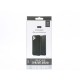 Coque silicone rigide iPhone Compatible iPhone 6 -6S.7.8 - Noir Effet doux à l'intérieur