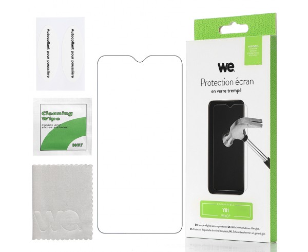 Verre Trempé pour WIKO Y81 WIKO Y81 - Film Protection écran Anti-Rayures - Anti-Bulles d'air Ultra Résistant - Dureté 9H Glass