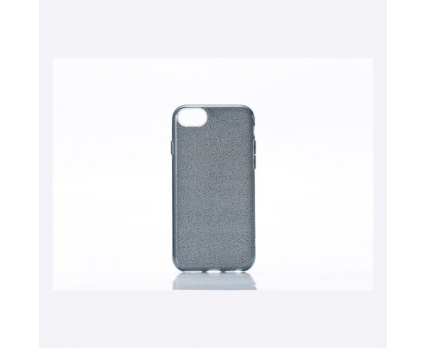 Coque Paillette iPhone 6 - 6S - 7 - 8 Noir - Semi rigide