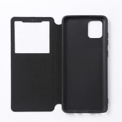 Etui de protection WE noir pour Samsung Galaxy Note 10 Lite Résistant aux chocs et chÃ»tes. Accès caméra et multi-position.