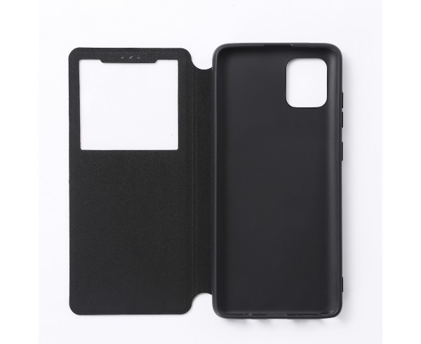 Etui de protection WE noir pour Samsung Galaxy Note 10 Lite Résistant aux chocs et chÃ»tes. Accès caméra et multi-position.