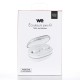 Ecouteurs sans fil - Earpod - Blanc HD bass sound - Bluetooth 5.0 Cable de charge intégré Boitier de recharge (x18 recharges)