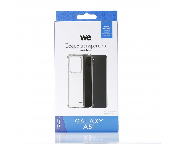 Coque de protection - Galaxy A51 Conception en TPU semi-rigide