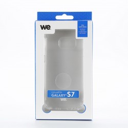 Coque de protection pour S7 Conception en TPU semi rigide Ultra fine, Extra Légère Transparente