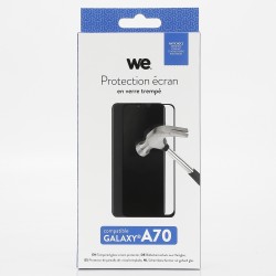 Protection d'écran Galaxy A70 Verre trempé - Full Glue - 2.5D Anti-rayures - Anti-reflets