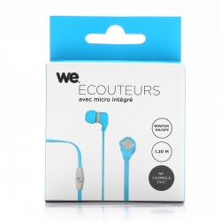 Wewoo - Ecouteurs casque basse stéréo avec microphone filaire de