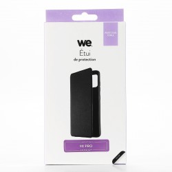 Etui de protection WE noir pour smartphone HONOR 9X Résistant aux chocs et chÃ»tes. Accès caméra et multi-position.