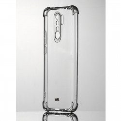 WE Coque de protection transparente pour XIAOMI REDMI 9A Fabriqué en TPU. Ultra résistant Apparence du téléphone conservée.