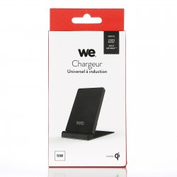 Support smartphone avec chargeur à induction - 5W standard, 7.5W pour Apple et 10W pour Samsung Indicateur de charge - Sans fil