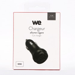 Bundle Chargeur allume-cigare + câble micro USB torsadé - WE