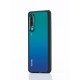 Coque contour mat- Huawei P30 Protection dos transparente Contour noir