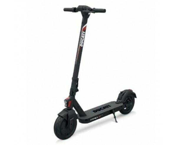 Trottinette elec DUCATI PRO1 EVO Cadre Alu moteur 350W Pneu 8.5'' Frein électro AV / Disc AR 12kg Batt 36V/7.8Ah 280W Ecran